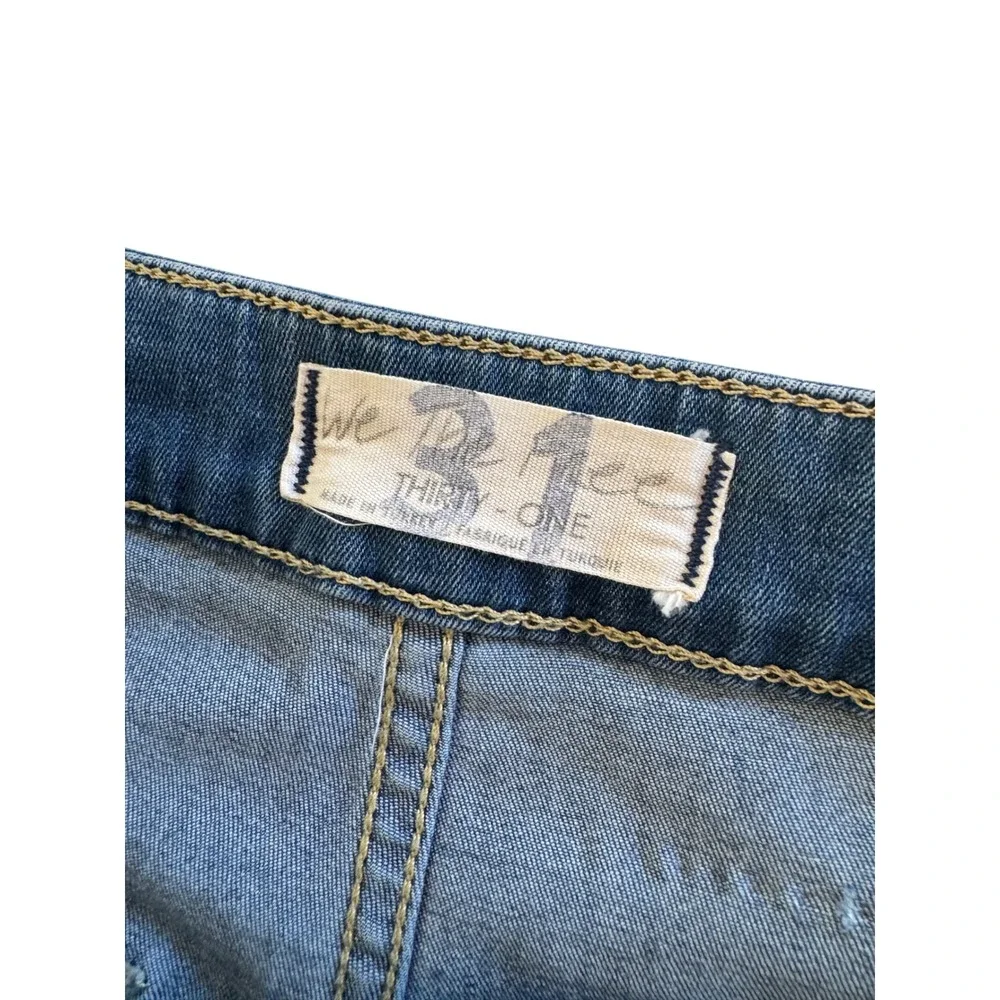 Free People We The Free Just Float On Flare Jeans 31 Waterfall Bell Bottom Y2K